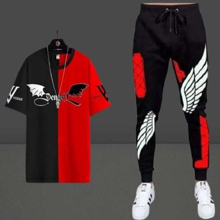 Trendy Mash T-Shirt Trouser Combo